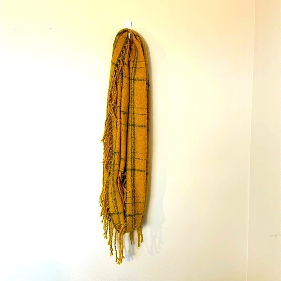 Altar’d State Mustard Montrose Infinity Scarf - Picture 5 of 6